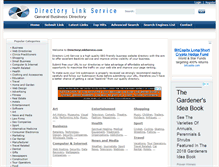 Tablet Screenshot of directorylinkservice.com